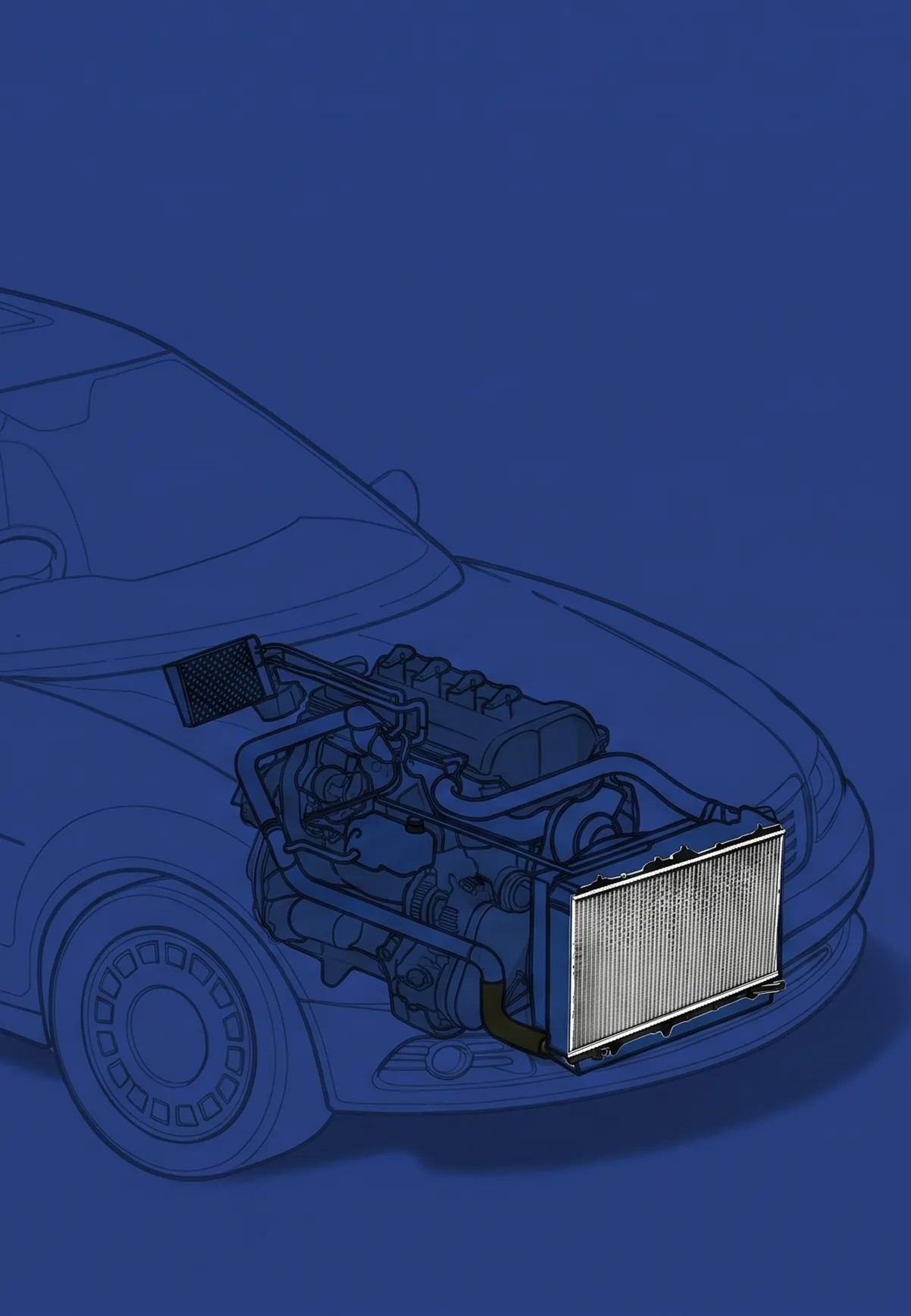 Sistema de enfriamiento automotriz DEYAC